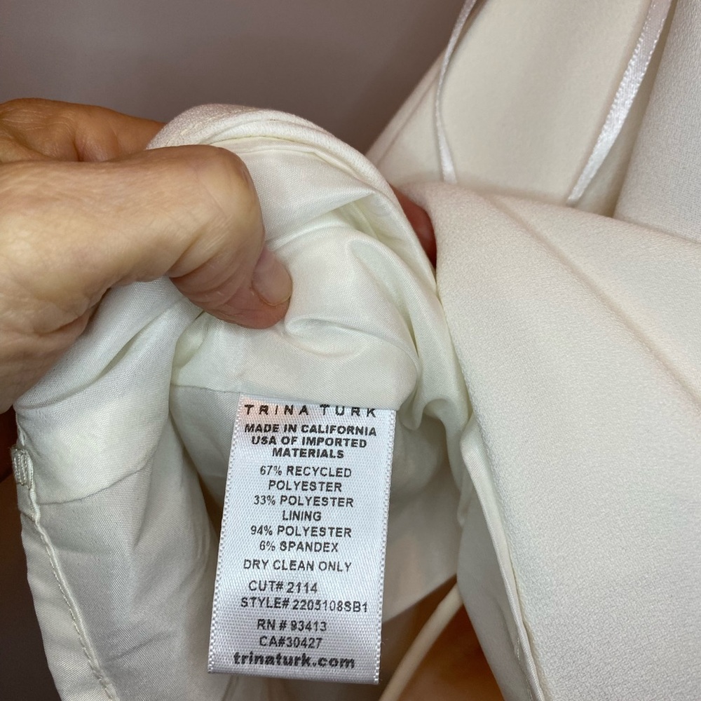 Trina Turk Tahiti Top white medium NWT - Picture 6 of 12
